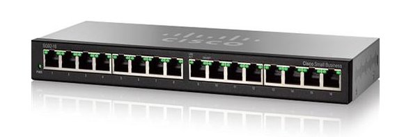 Cisco SG92-16 16-Port Gigabit Desktop Switch (SG92-16)