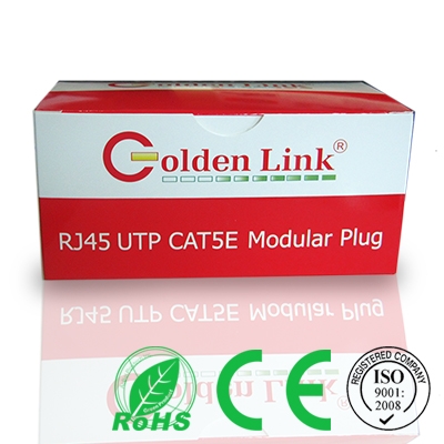 Đầu bấm cáp mạng Rj45 Golden Link UTP CAT5E