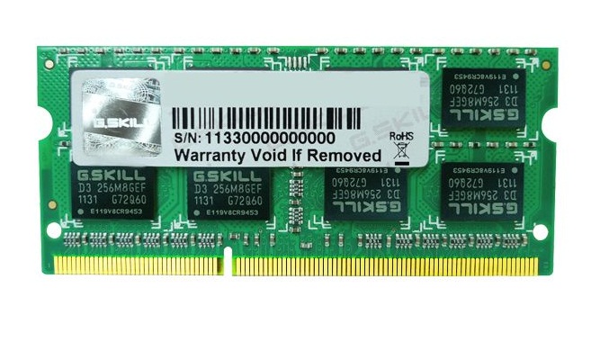 DDR3 2GB (1333) G.Skill F3-10666CL9S-2GBSQ