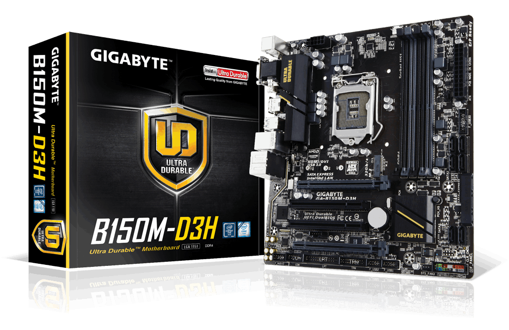 Main Gigibyte GA-B150M-D3H, Socket 1151 (GA-B150M-D3H)