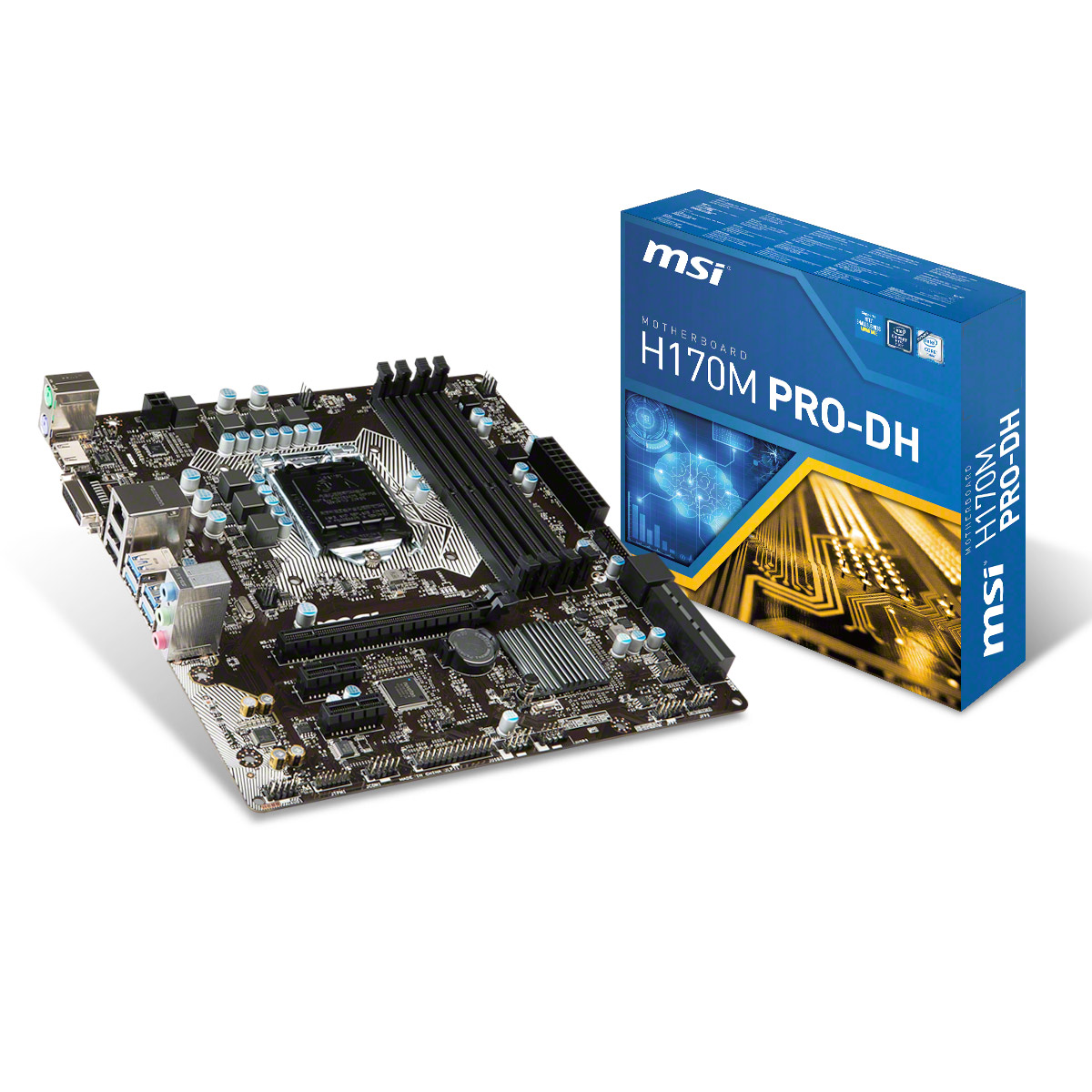 Mainboard MSI H170M PRO-DH Socket 1151 (H170M PRO-DH)