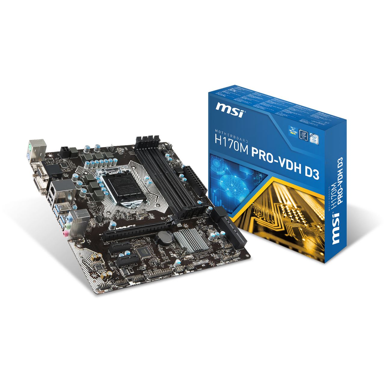 Mainboard MSI H170M PRO-VDH D3 Socket 1151 (H170M PRO-VDH D3)