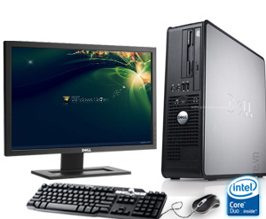 Máy Tính Bộ : Dell Optiplex 790 Mini , Chíp I3 2100, Ram 4Gb, HDD 250GB, LCD 20Inch..