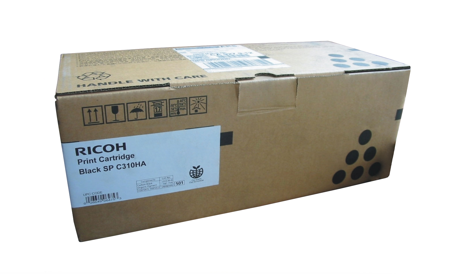 Mực in Ricoh C310HS Yellow Toner Cartridge (406486)