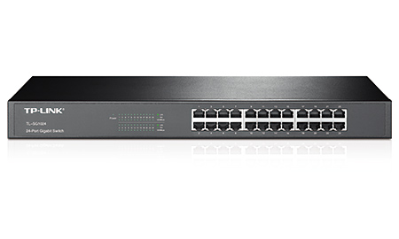 Switch TP-Link TL-SG1024, loại lắp tủ 24 cổng tốc độ Gigabit