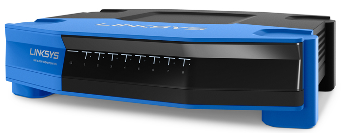 Linksys SE4008 Wrt 8-Port Gigabit Ethernet Switch (SE4008)