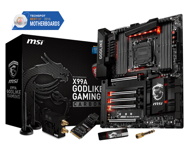 Mainboard MSI X99A GODLIKE GAMING CARBON  Socket LGA 2011-3