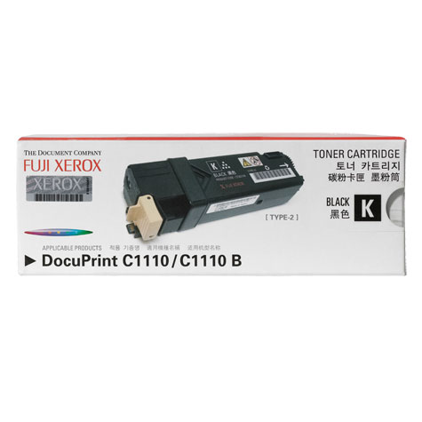 Mực in Fuji Xerox C1110, C1110b Black Toner Cartridge