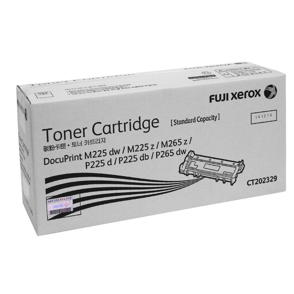Mực in chính hãng Fuji Xerox CT202329, Black Toner Cartridge